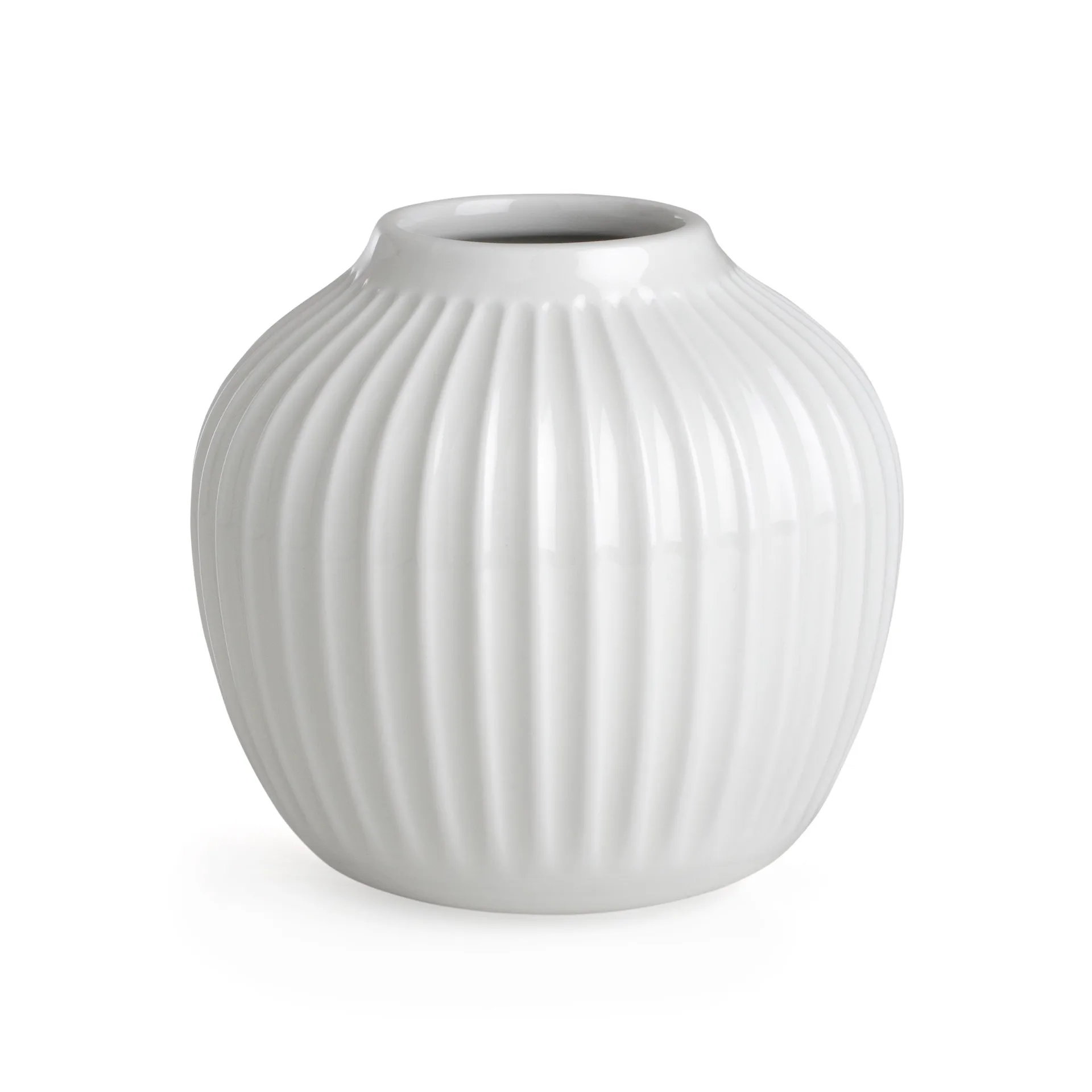 Hammershøi 花瓶, 白色，小号 13 cm Kähler