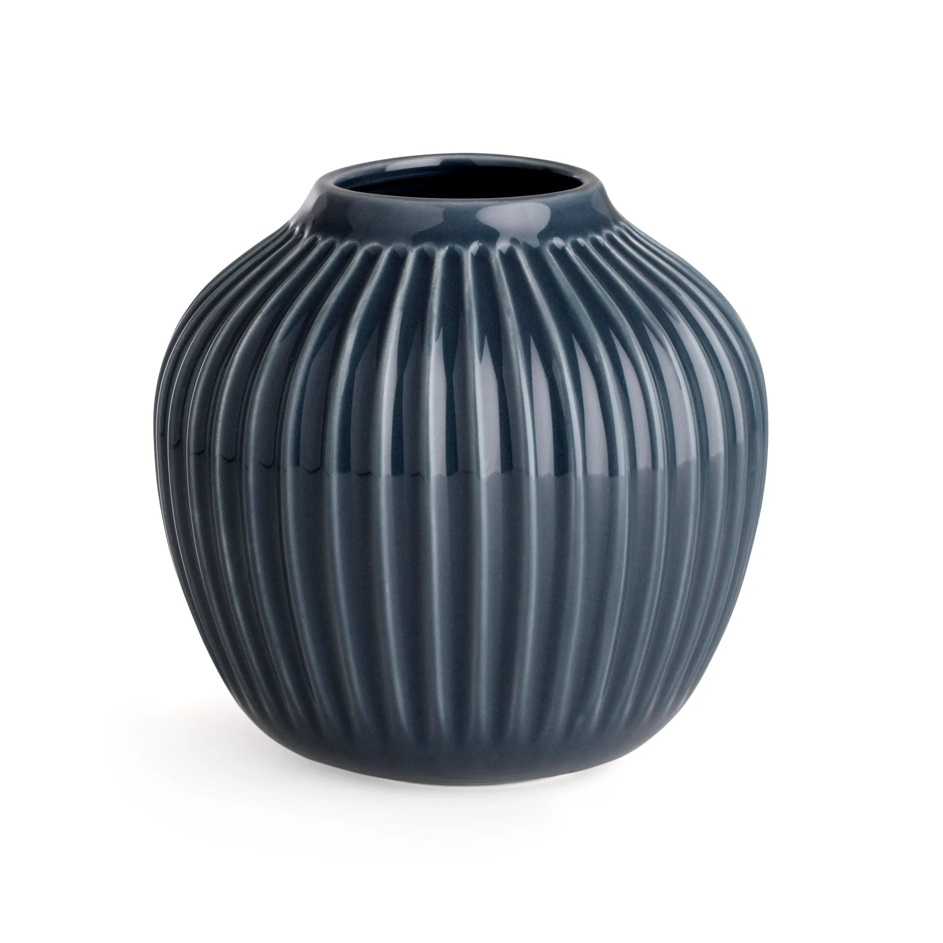 Hammershøi 花瓶, 深灰色, 小号 13 cm Kähler