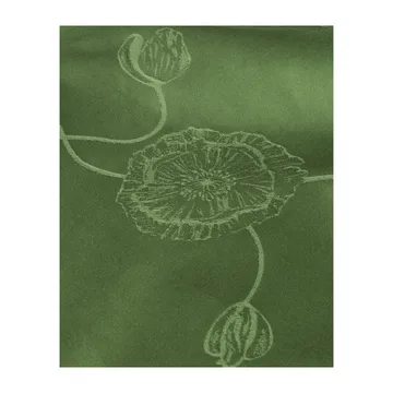 Hammershøi罂粟提花桌布绿色 - 150x270cm - Kähler