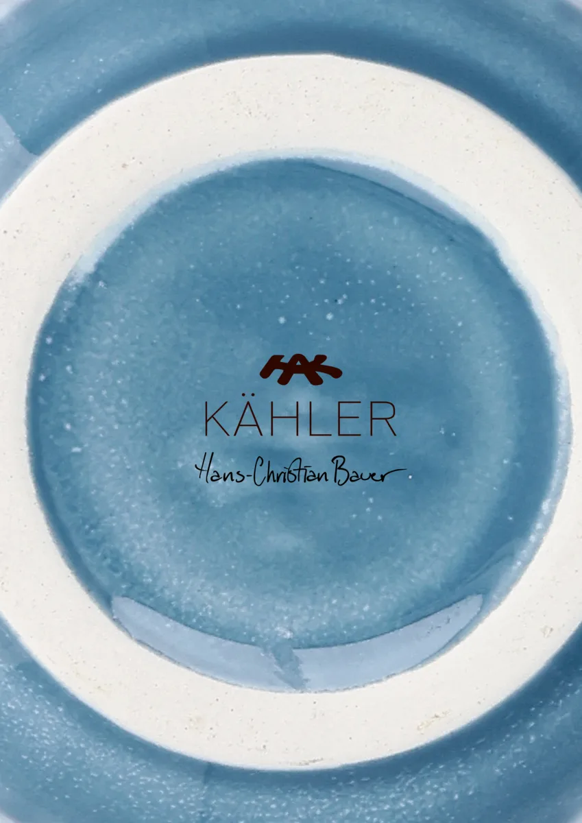 Hammershøi 展开花瓶, 蓝色_16.5cm Kähler
