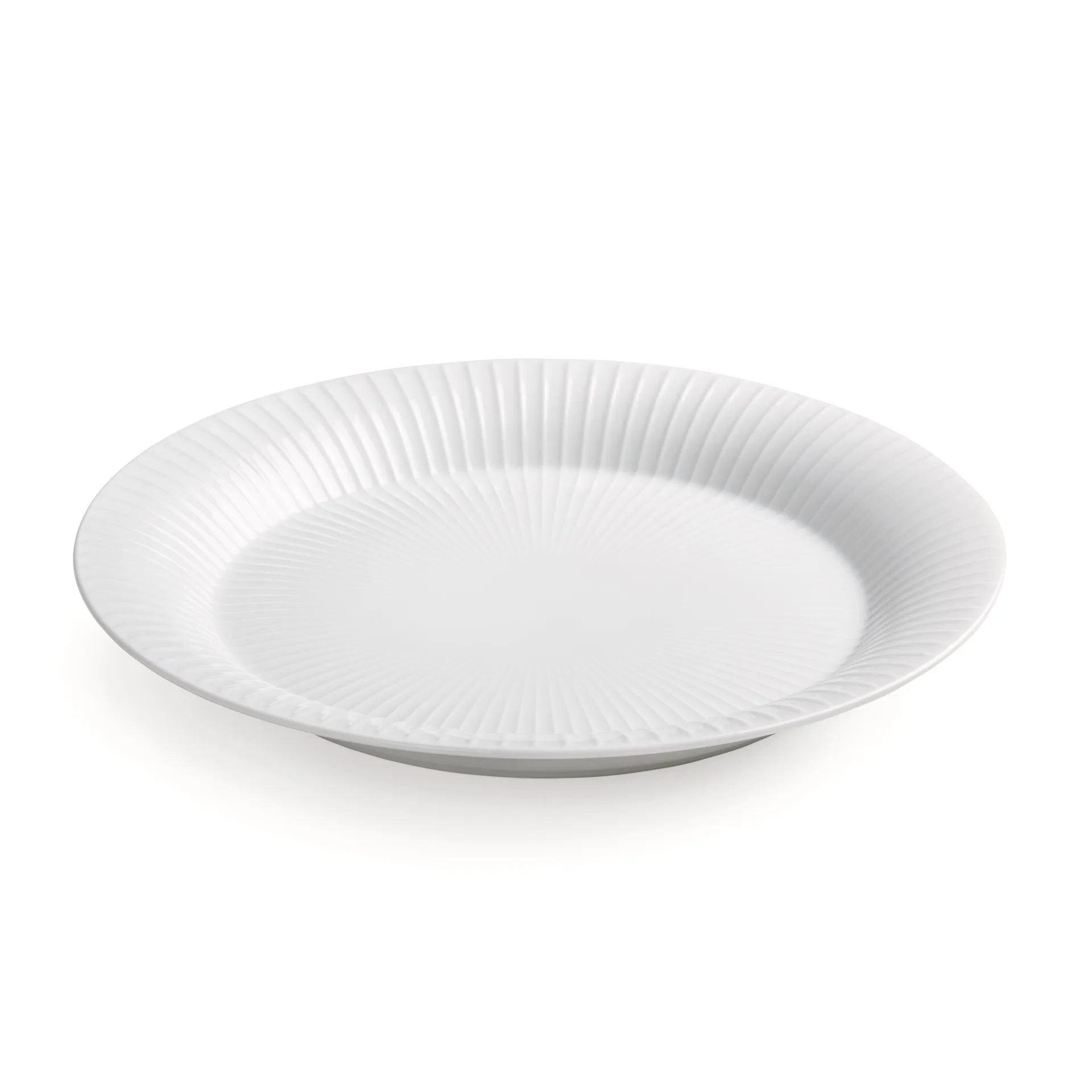 Hammershøi白色餐盘, Ø19cm Kähler