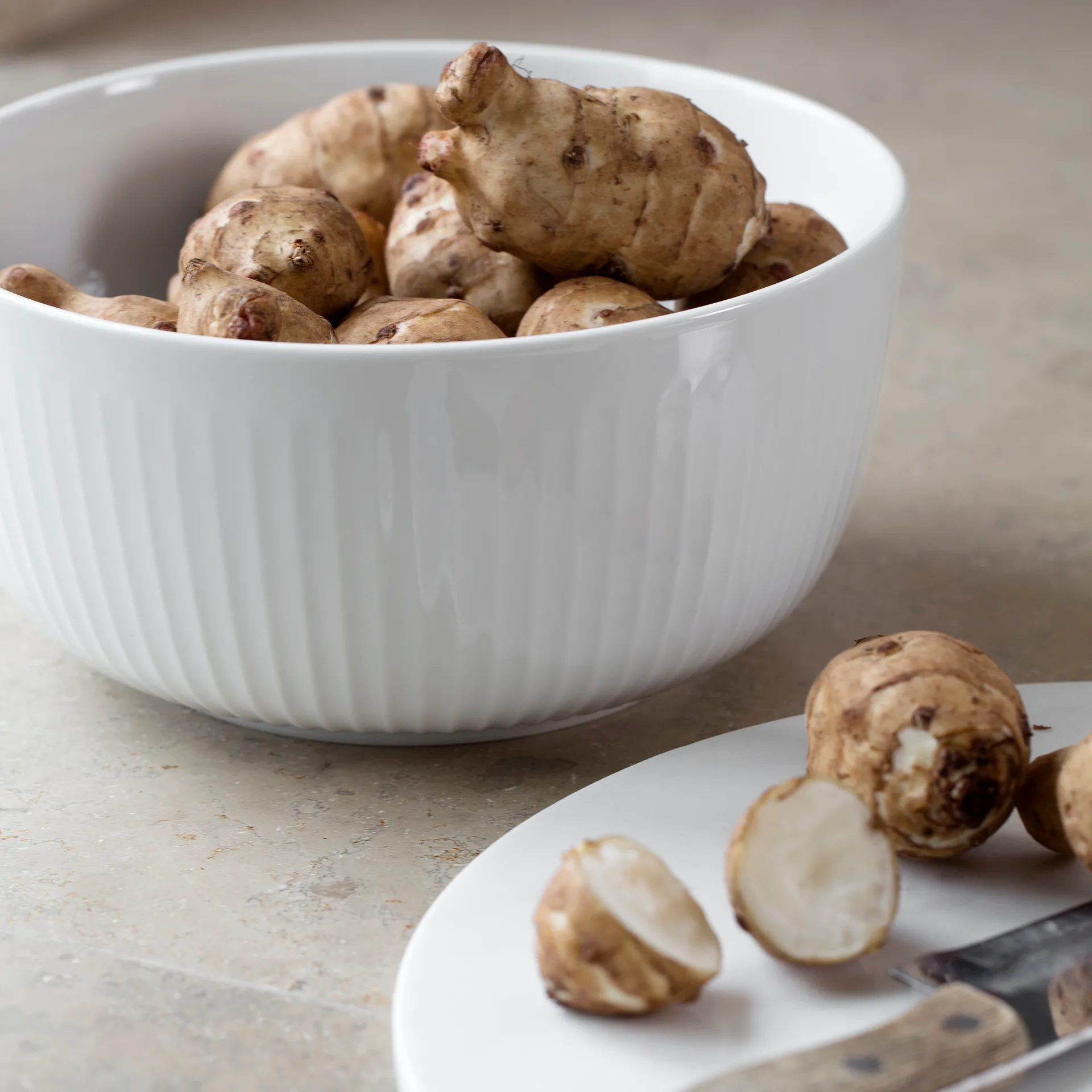 Hammershøi 碗  Ø21 cm, 白色 Kähler