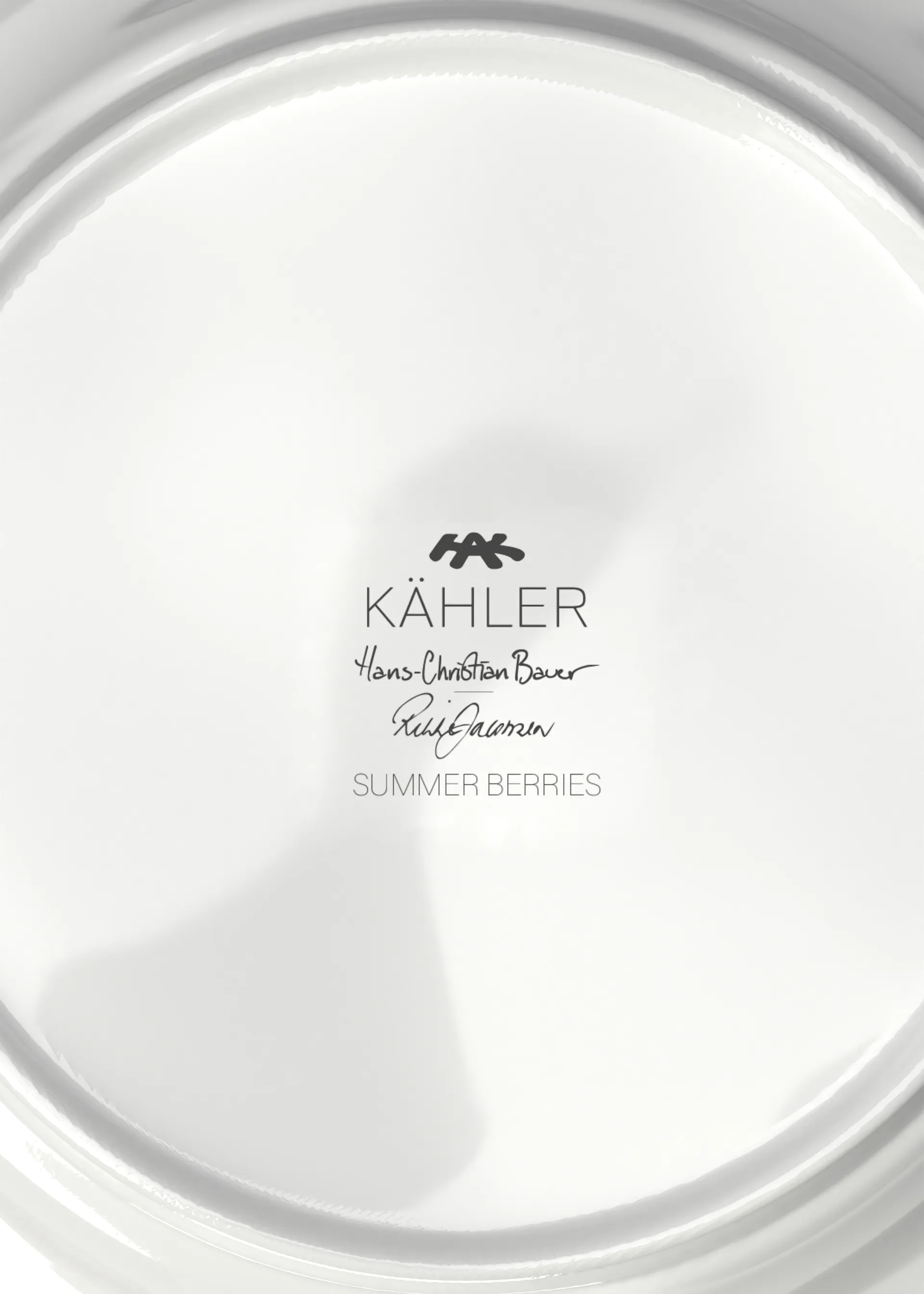 Hammershøi 夏季盘直径22cm, 勿忘我色 Kähler