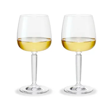 Hammershøi 白葡萄酒杯 350ml 两件装 - 透明 - Kähler