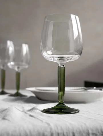 Hammershøi 红葡萄酒杯 490ml 两件装 - 透明_绿色 - Kähler