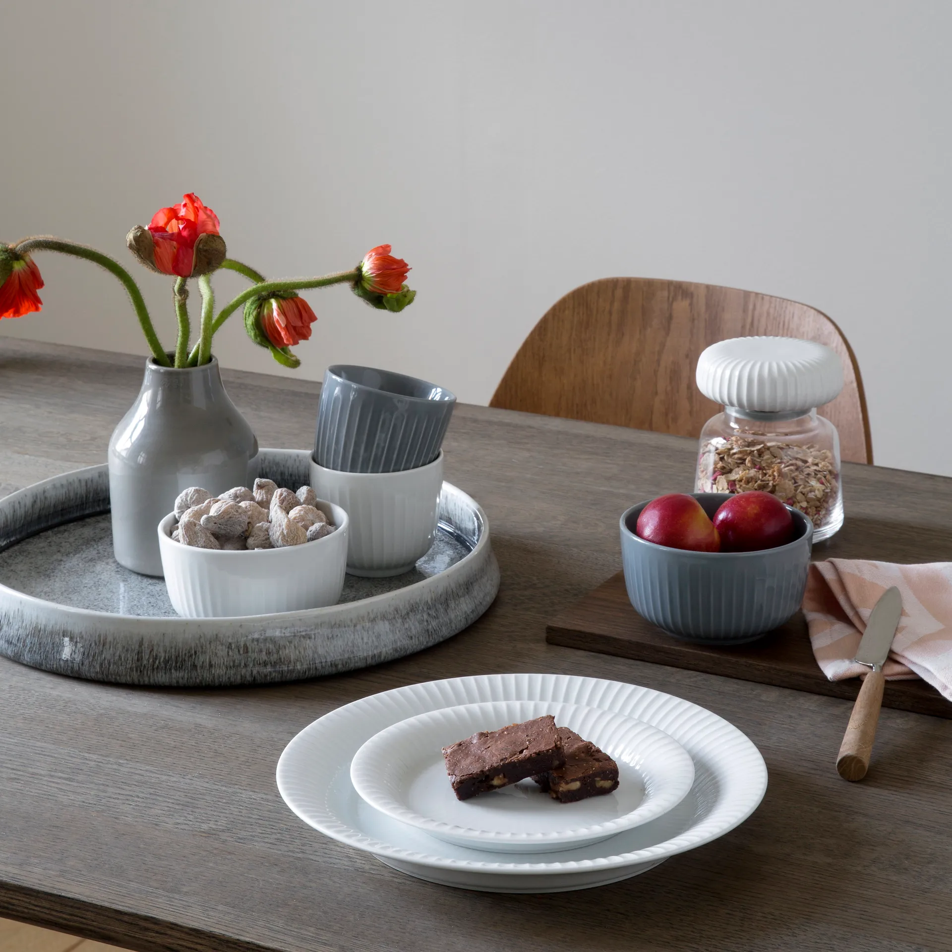 Hammershøi 杯, anthracite 灰色 Kähler