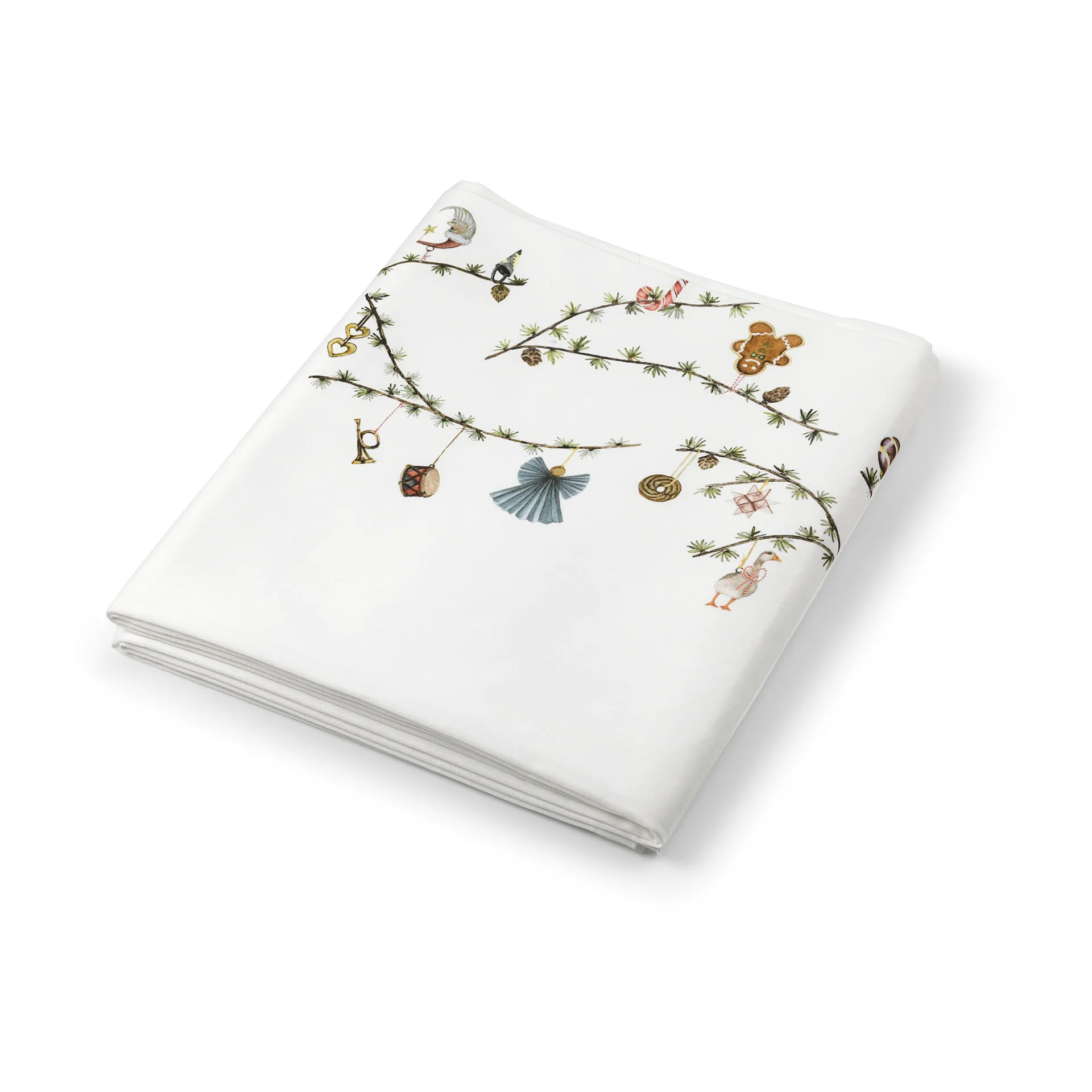 Hammershøi Christmas 桌布 150x270 cm, 白色 Kähler