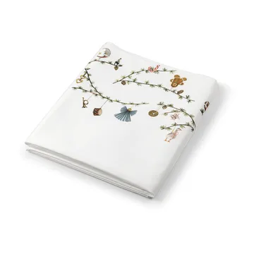 Hammershøi Christmas 桌布 150x370 cm - 白色 - Kähler