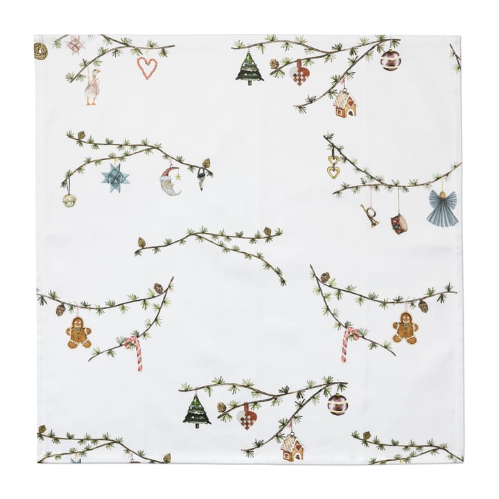 Hammershøi Christmas 纺织品 餐巾纸 45x45 cm 四件套装, White Kähler