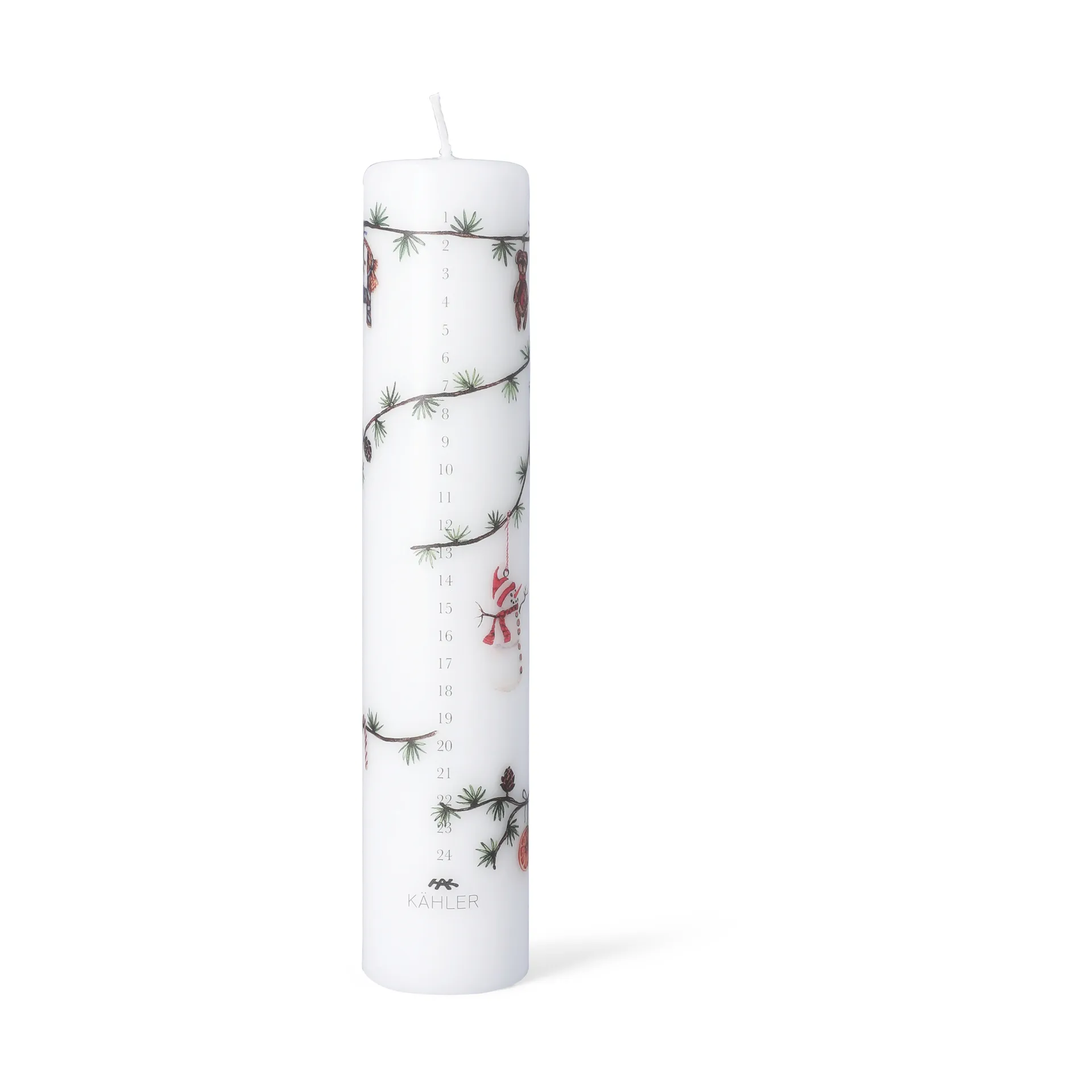 Hammershøi Christmas 降临节蜡烛 Ø5 cm, 2025 Kähler