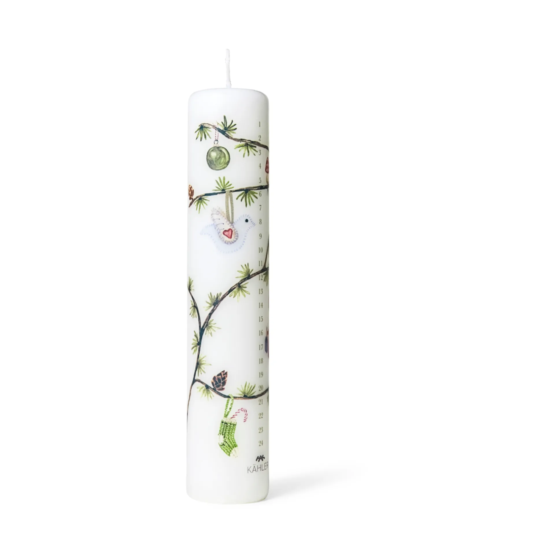 Hammershøi Christmas Advent 蜡烛 Ø5 cm, 2023 Kähler