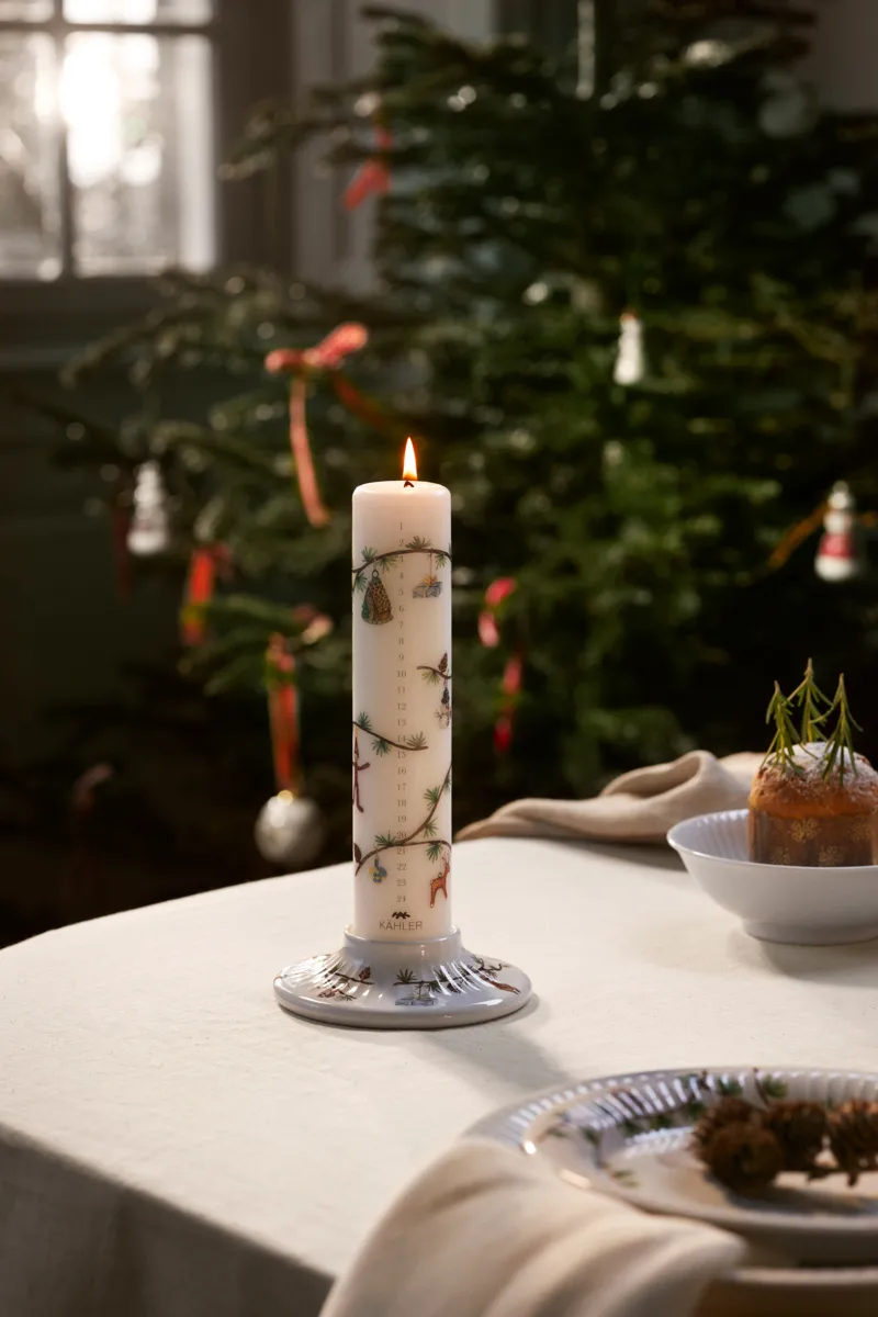 Hammershøi Christmas Advent 蜡烛 Ø5 cm, 2024 Kähler
