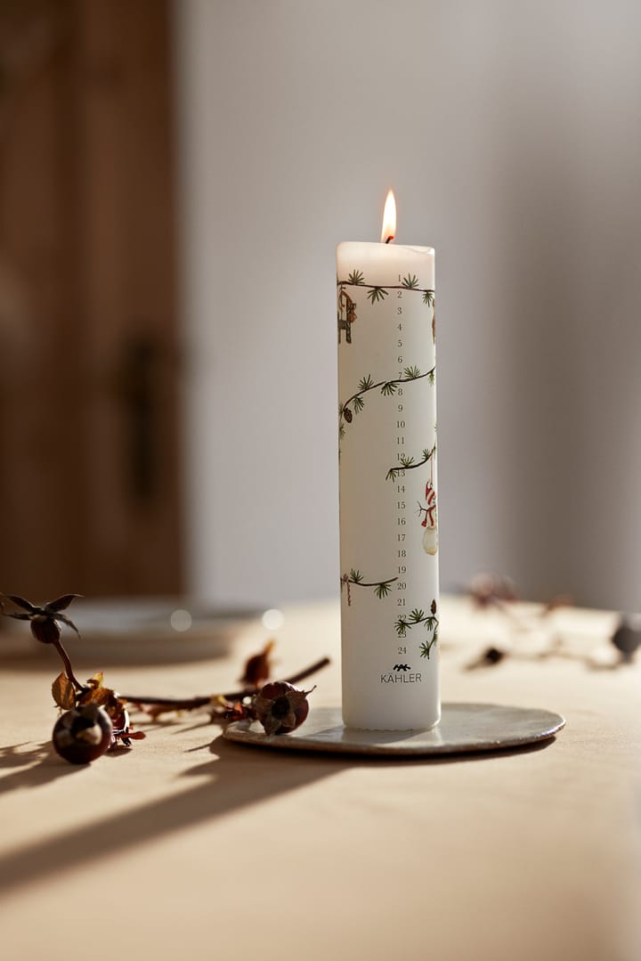 Hammershøi Christmas Advent 蜡烛 Ø5 cm, 2025 Kähler