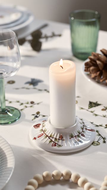 Hammershøi Christmas block 烛台 Ø13 cm - White - Kähler