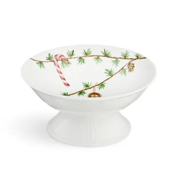 Hammershøi Christmas 碗  on foot Ø16 cm - 白色 - Kähler