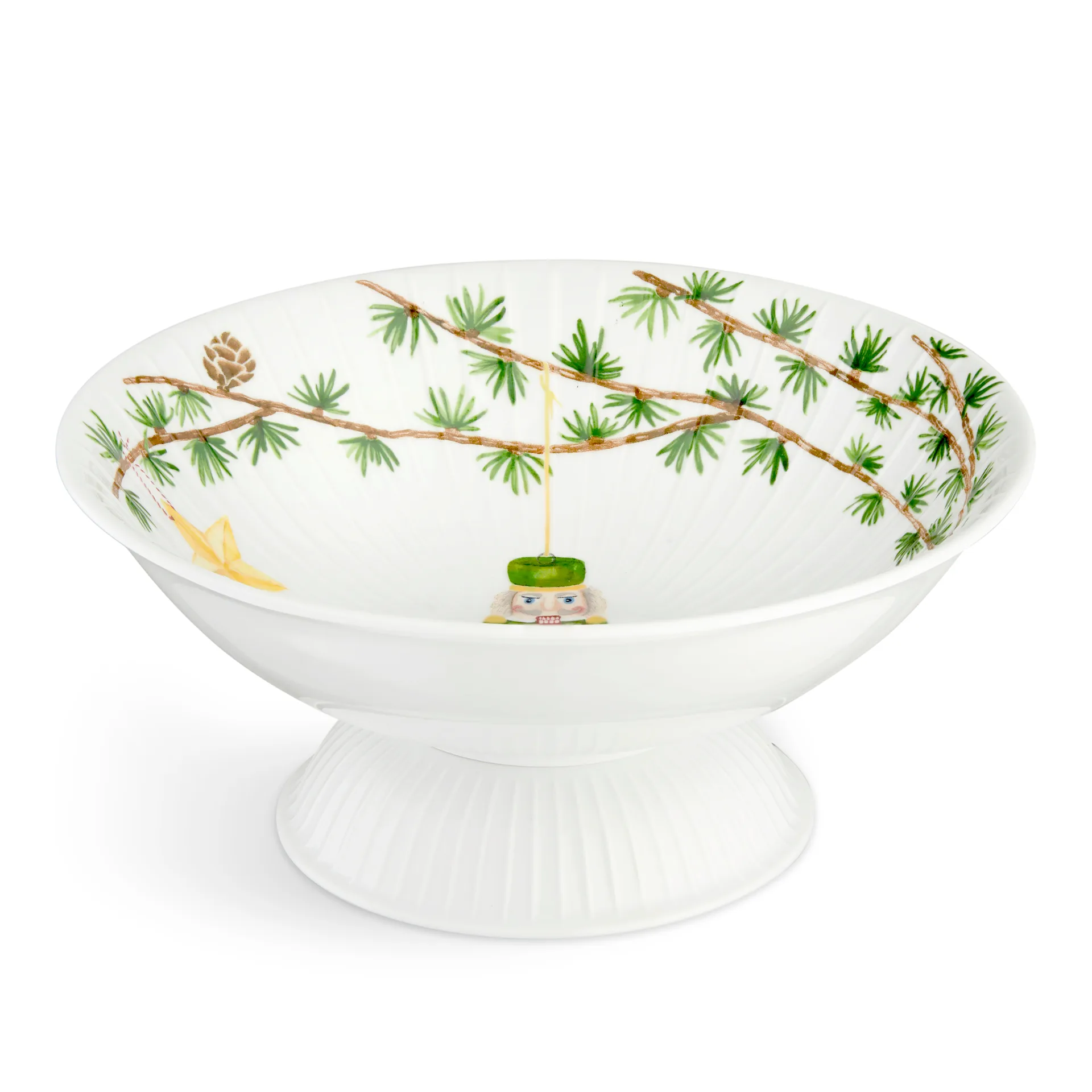 Hammershøi Christmas 碗  on foot Ø23 cm, 白色 Kähler