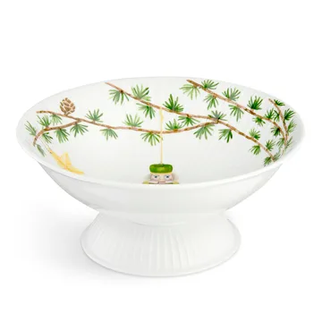 Hammershøi Christmas 碗  on foot Ø23 cm - 白色 - Kähler