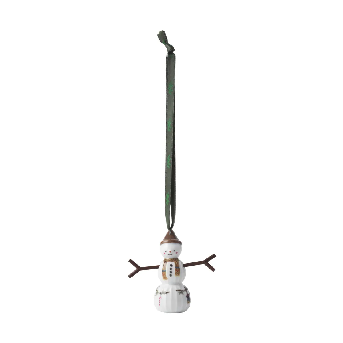 Hammershøi Christmas snow boy hanging, 白色 Kähler