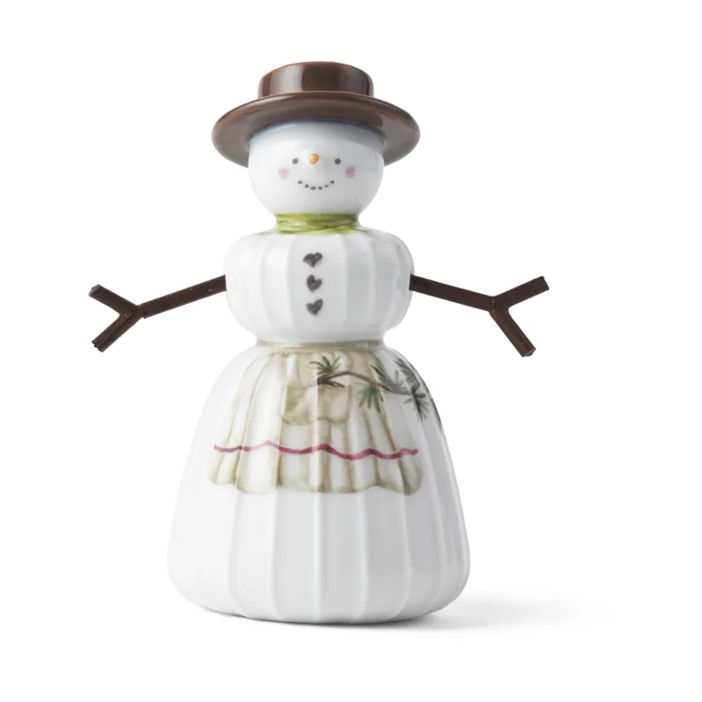 Hammershøi Christmas snow woman, 白色 Kähler