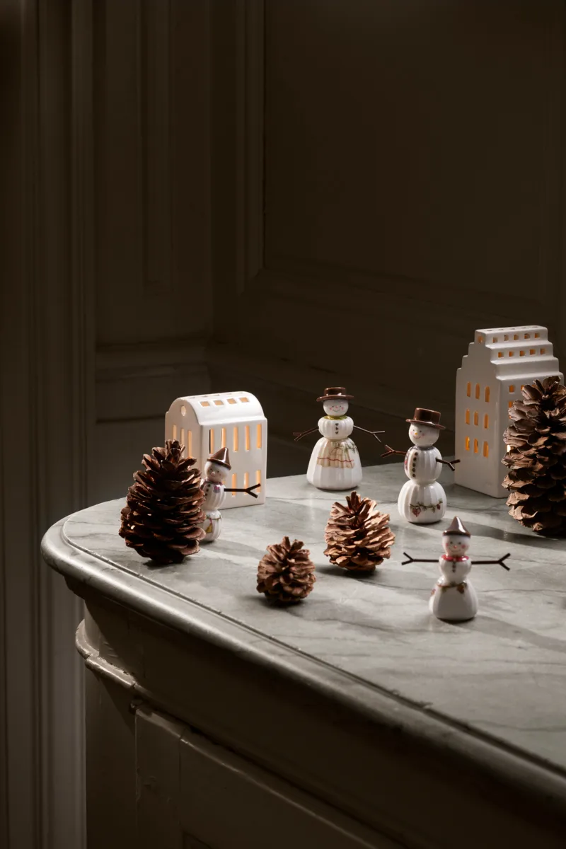 Hammershøi Christmas snowboy, 白色 Kähler