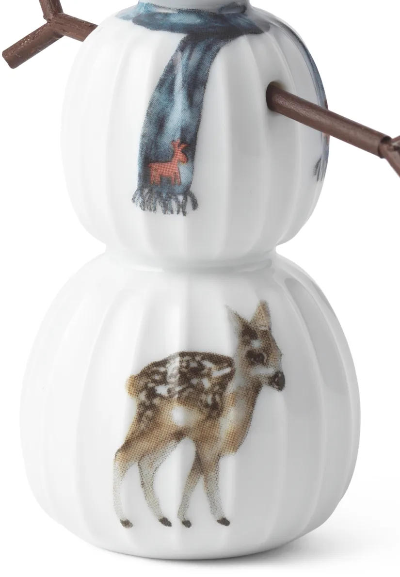 Hammershøi Christmas snowman, 白色 Kähler