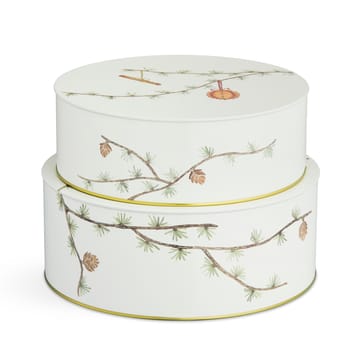 Hammershøi Christmas 储物罐 两件套装 - White - Kähler