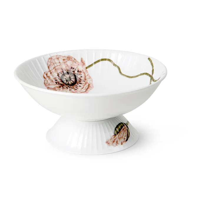 Hammershøi Poppy 高脚碗 Ø16cm - 白色 - Kähler