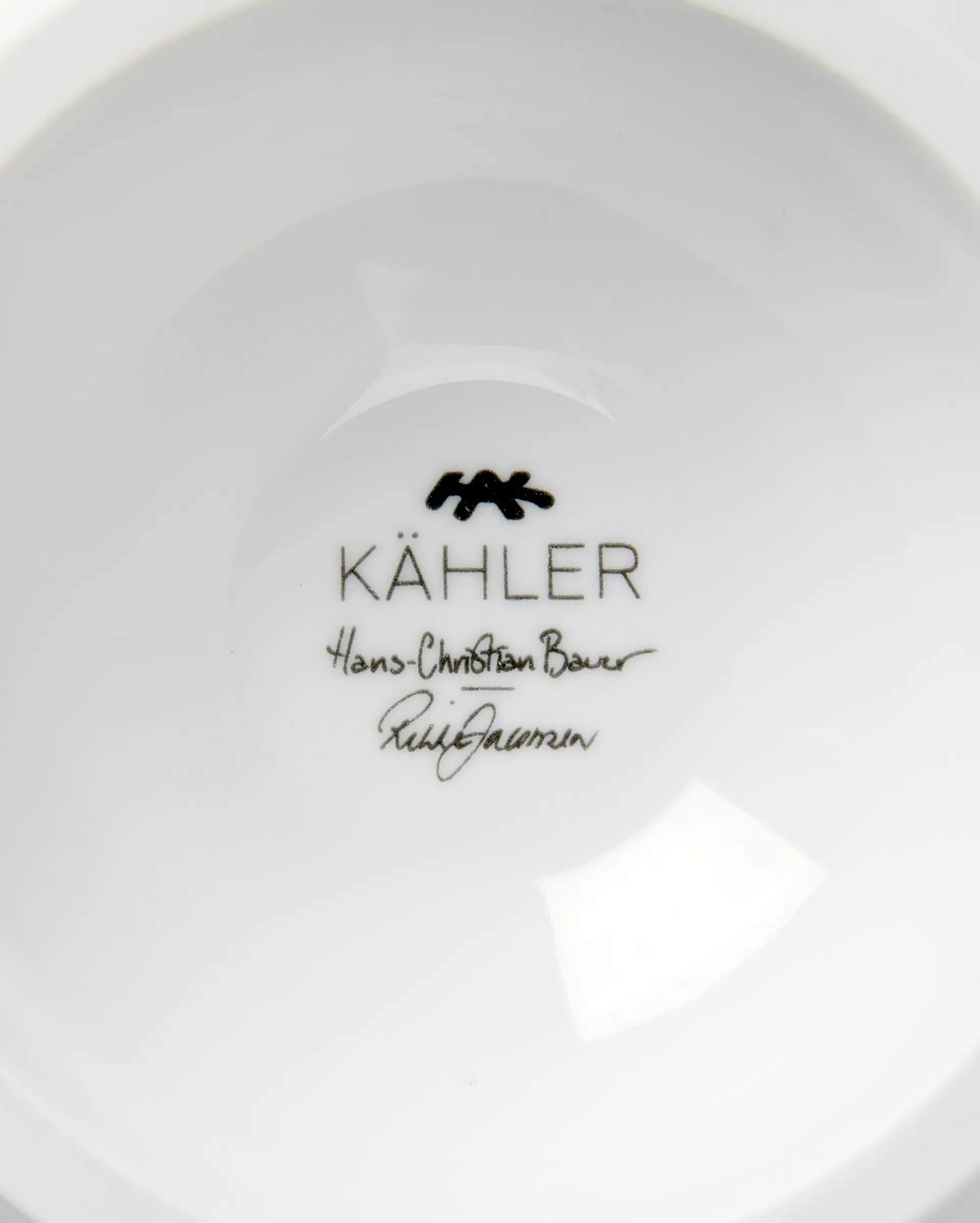 Hammershøi Poppy 高脚碗 Ø16cm, 白色 Kähler