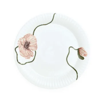Hammershøi Poppy 小盘22cm - 白色 - Kähler