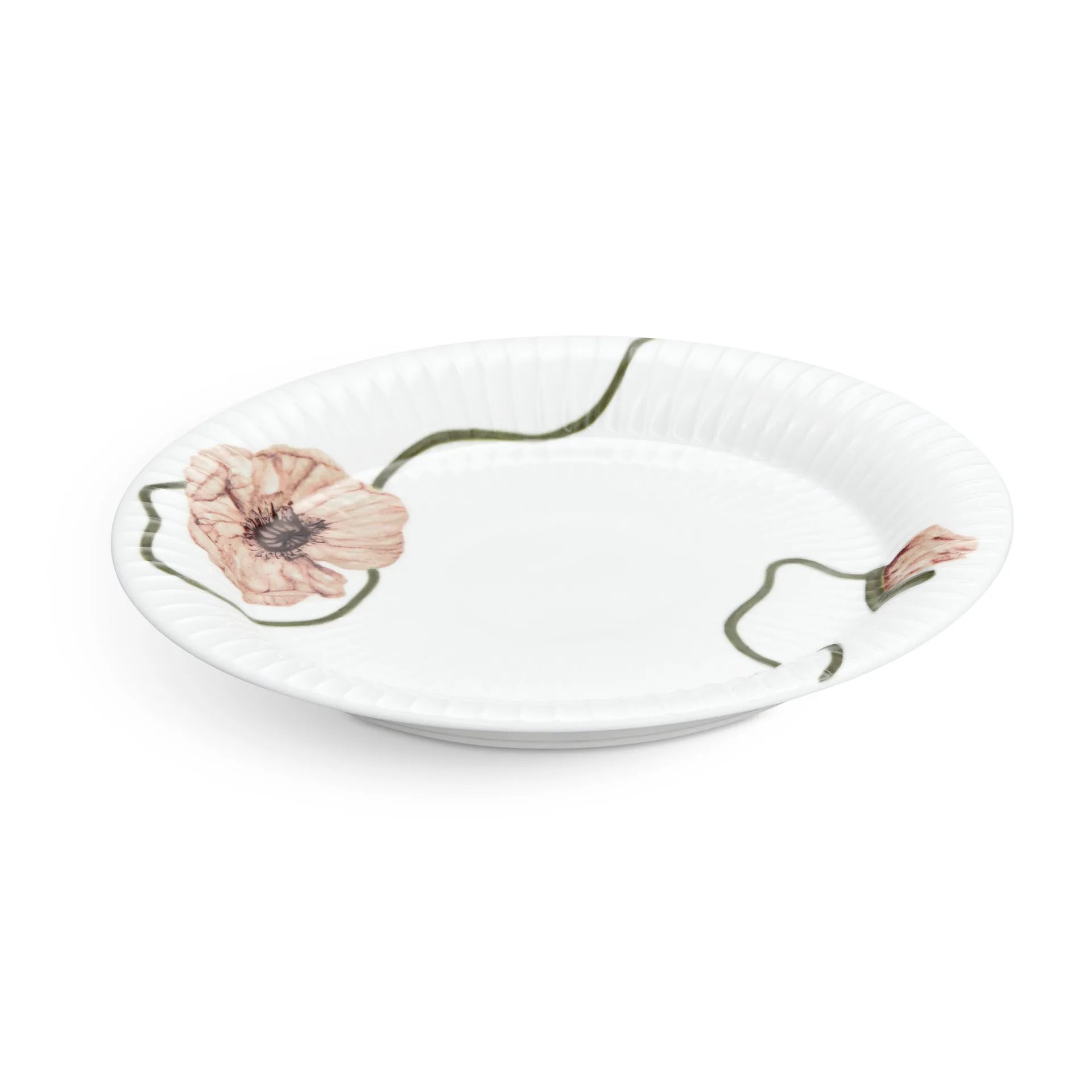 Hammershøi Poppy 小盘22cm, 白色 Kähler