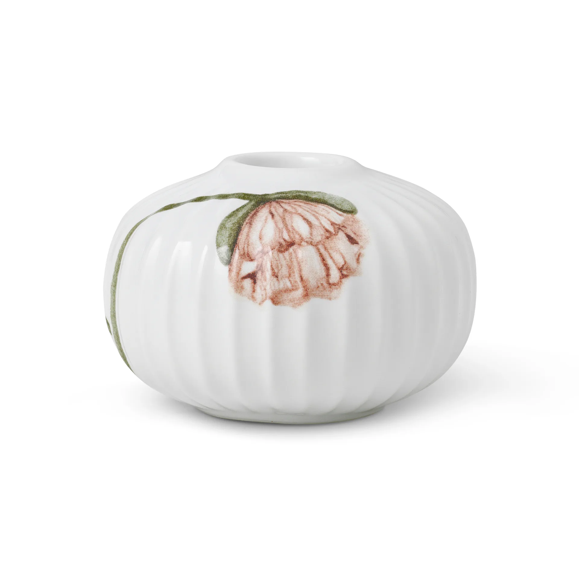 Hammershøi Poppy 烛棒 Ø7.5cm, 白色 Kähler