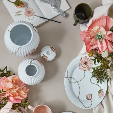 Hammershøi Poppy 烛棒 Ø7.5cm - 白色 - Kähler