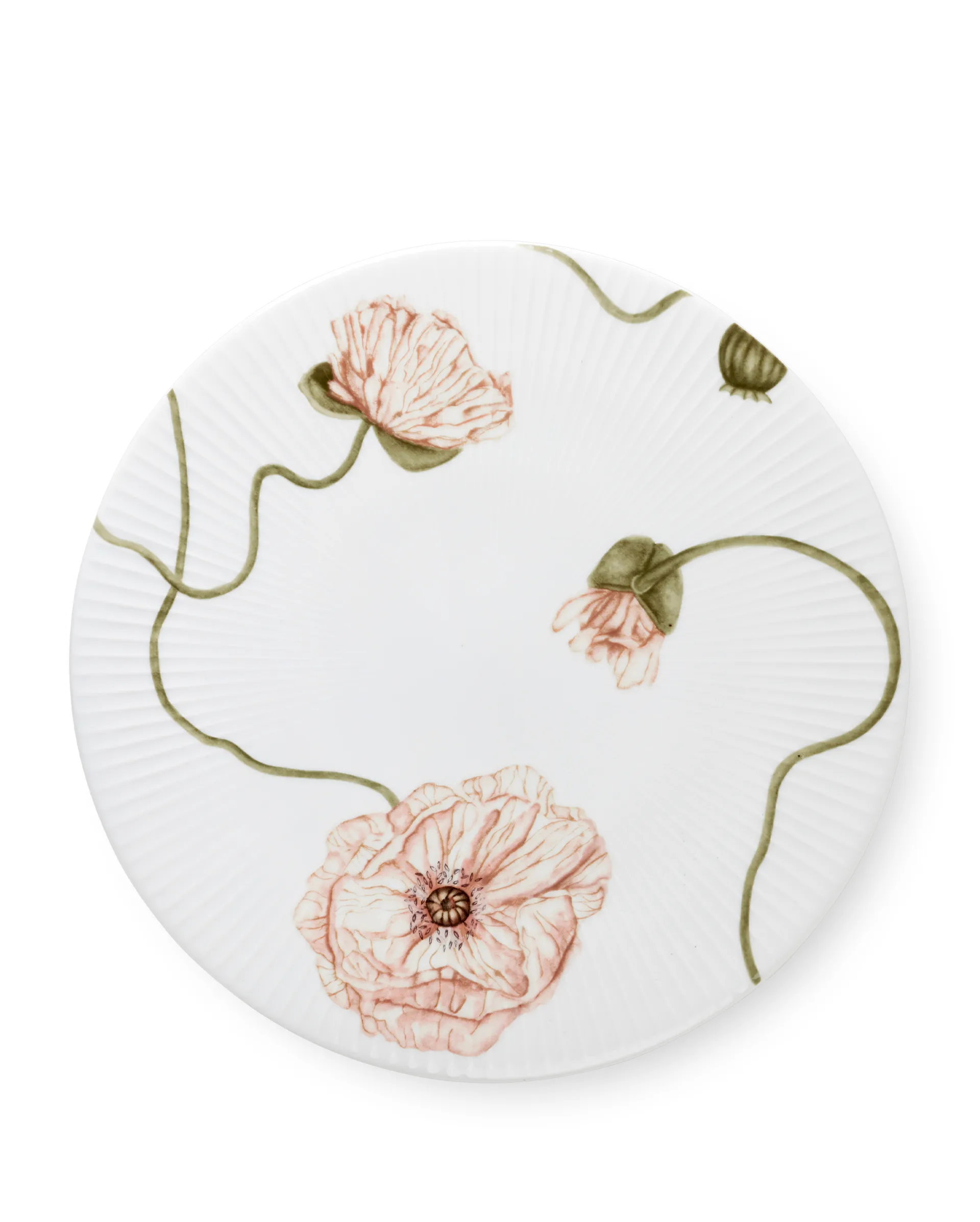 Hammershøi Poppy Cake platter Ø30 cm, 白色 Kähler