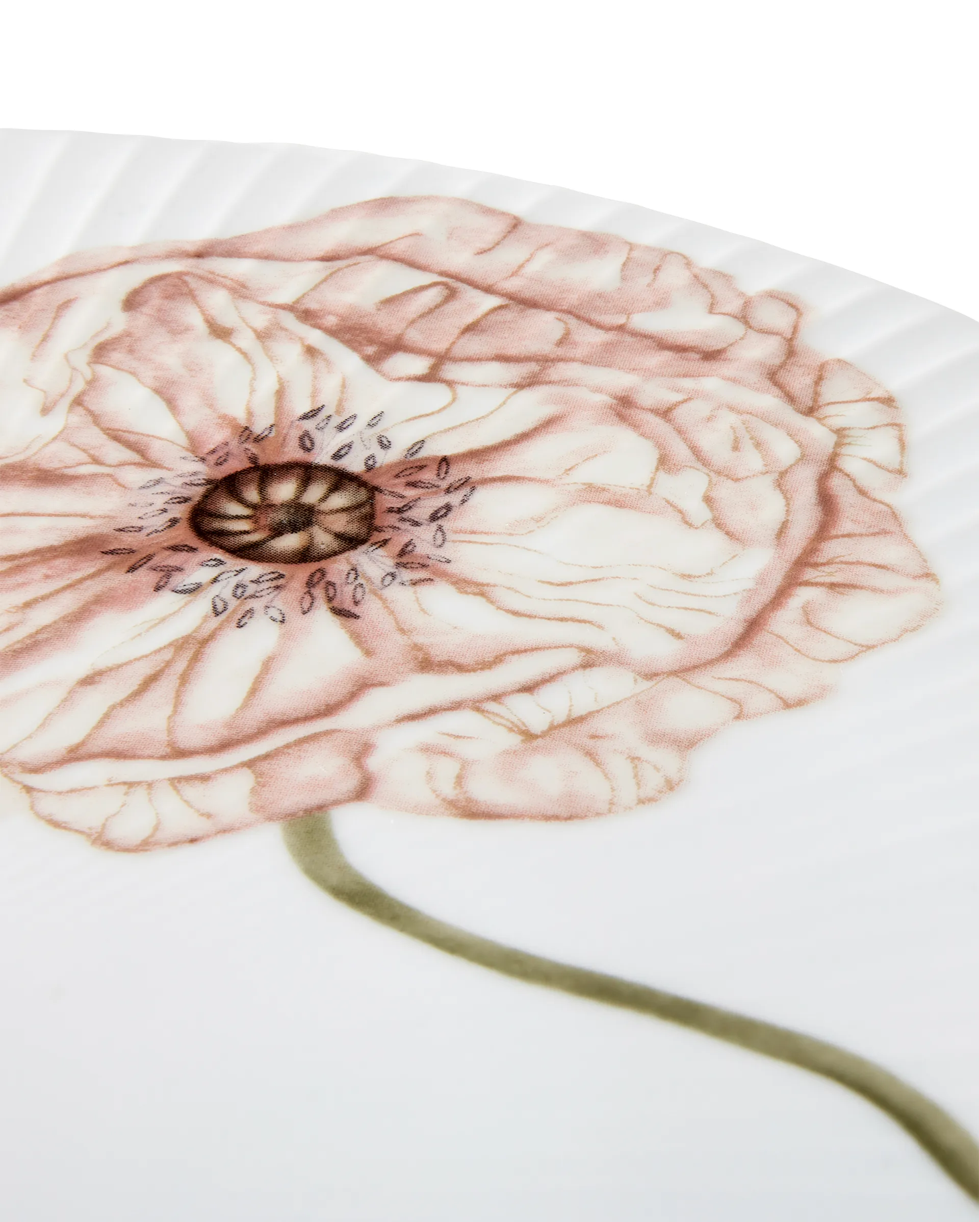 Hammershøi Poppy Cake platter Ø30 cm, 白色 Kähler