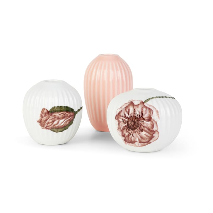 Hammershøi Poppy 花瓶 miniature 3 pieces - 白色-decor - Kähler