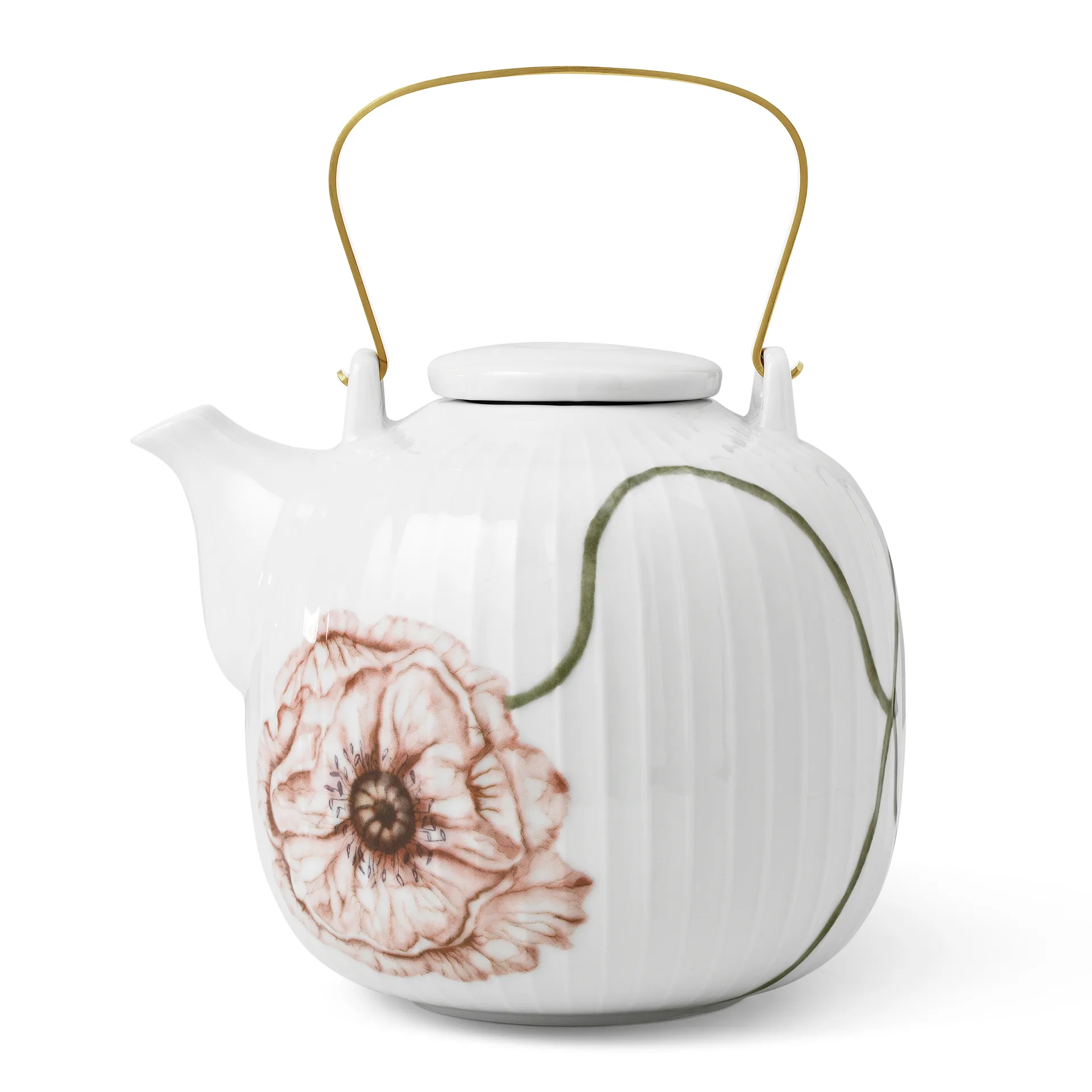 Hammershøi Poppy teapot 1.2 L, 白色 Kähler