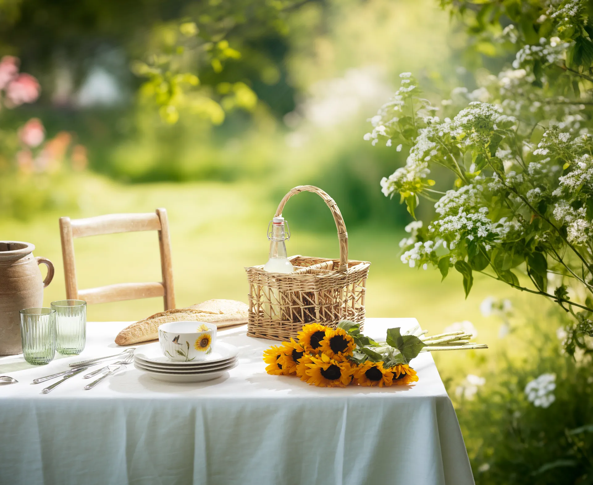 Hammershøi summer 碗 Ø12 cm, Sunflower Kähler