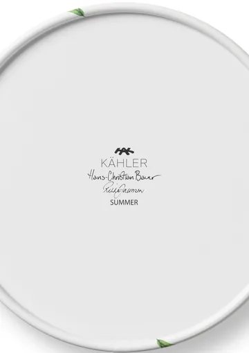 Hammershøi Summer 系列储物罐14.5厘米 - 协奏曲图案 - Kähler