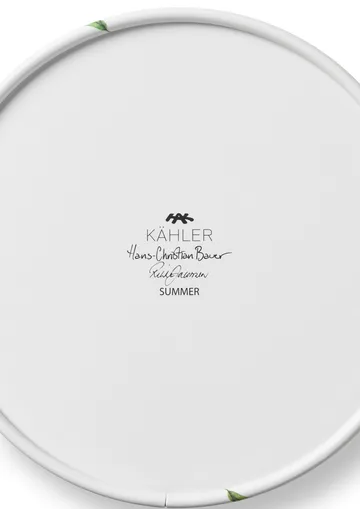 Hammershøi Summer 系列储物罐18.5厘米 - 交响曲图案 - Kähler
