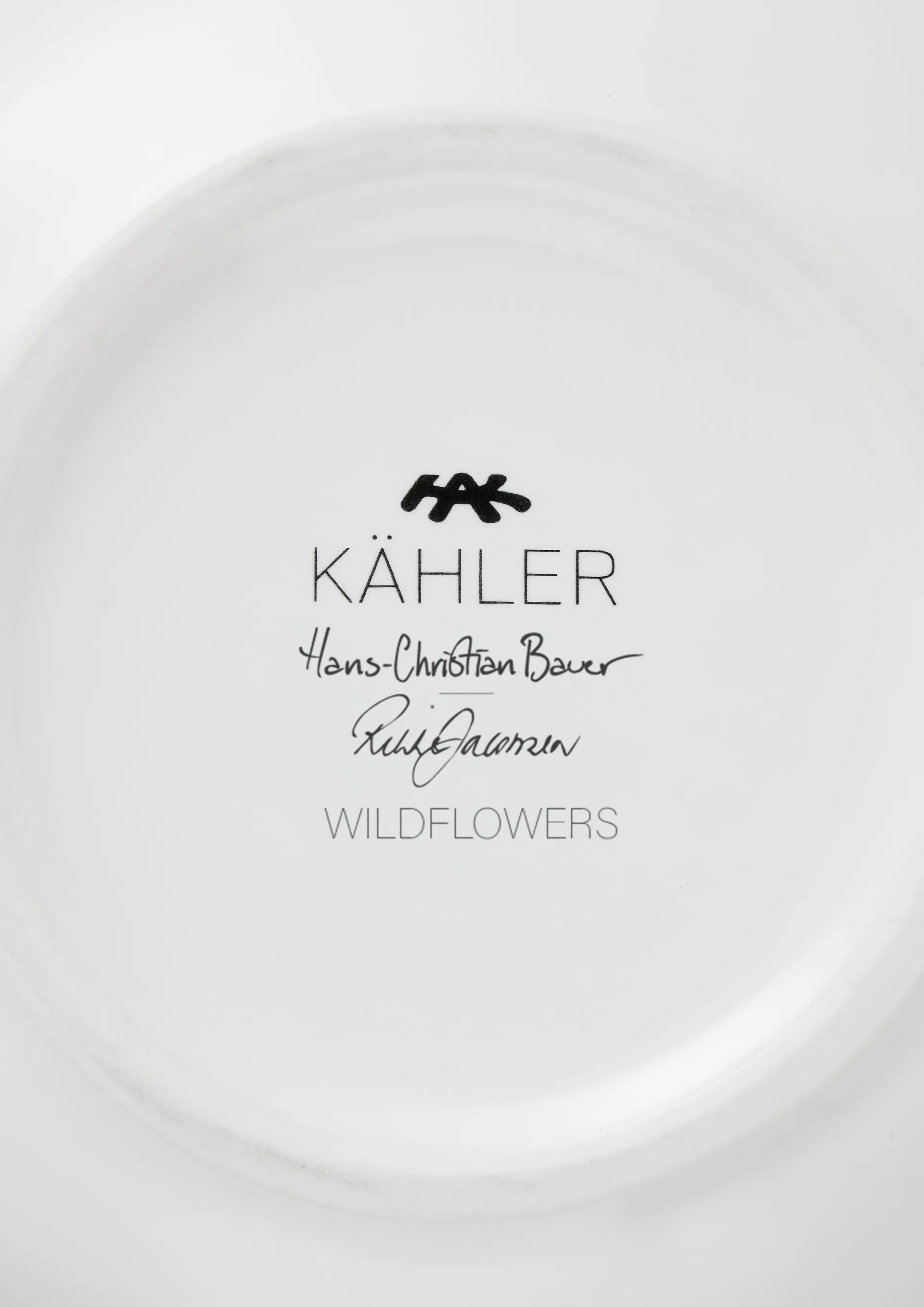 Hammershøi Summer 系列花瓶21厘米, 野花图案 Kähler