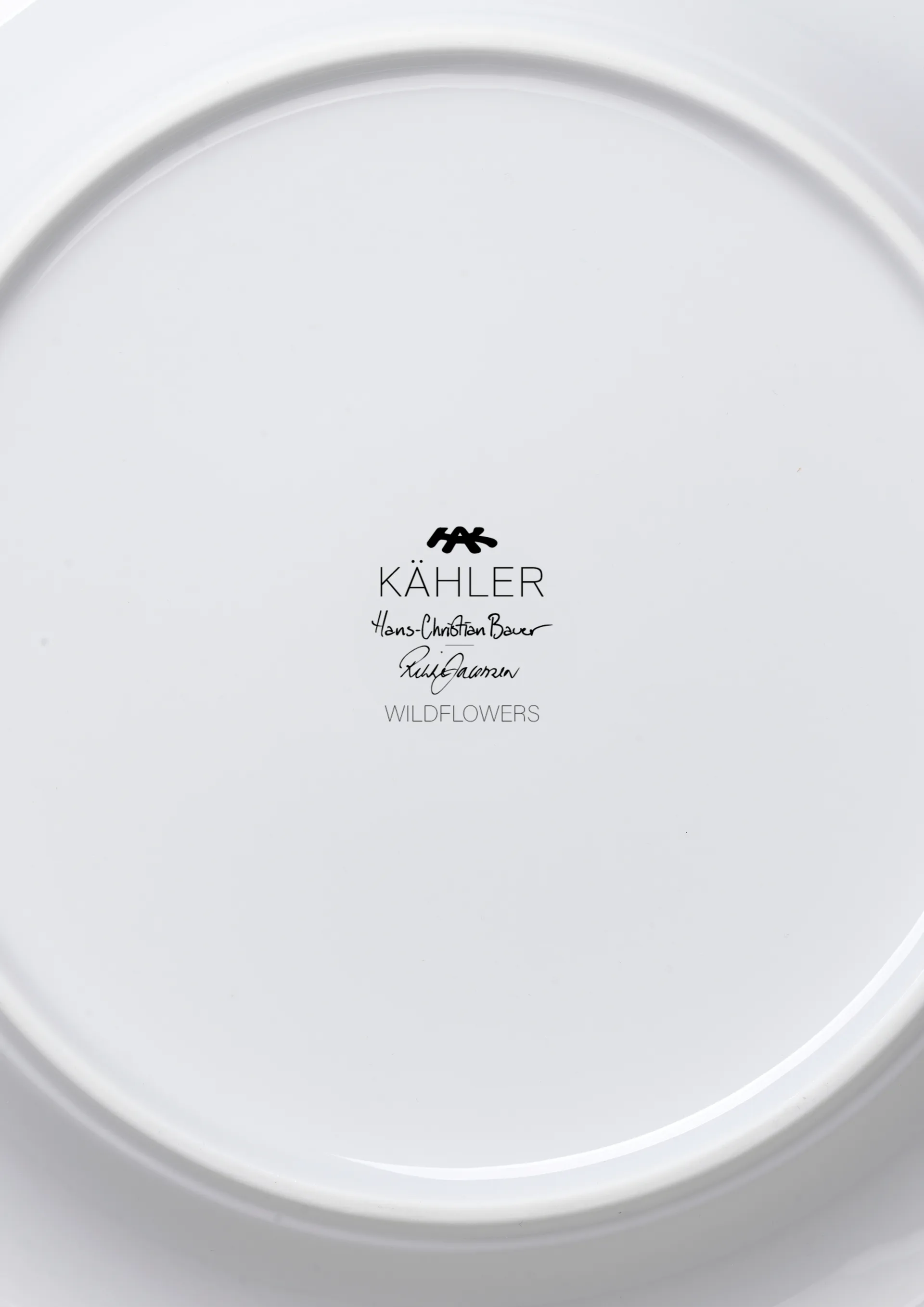 Hammershøi summer 盘子 Ø22 cm, Wild flowers Kähler