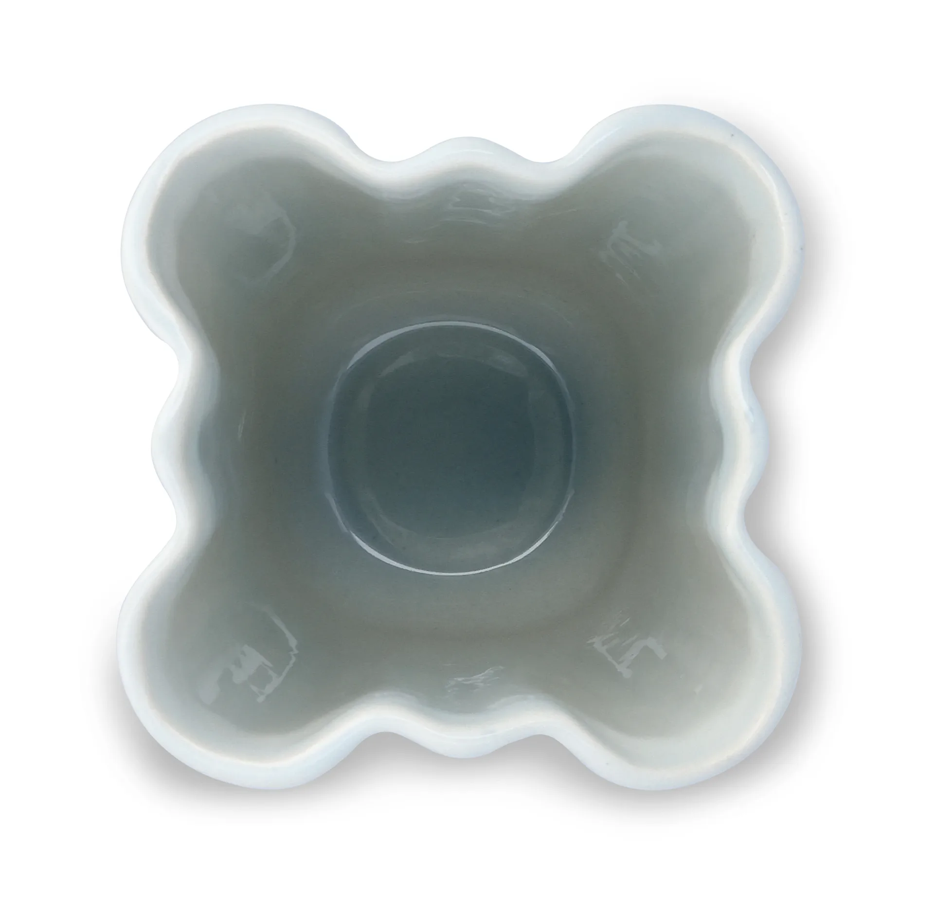 Hammershøi 花瓶 unfold, 蓝色, 16.5 cm Kähler