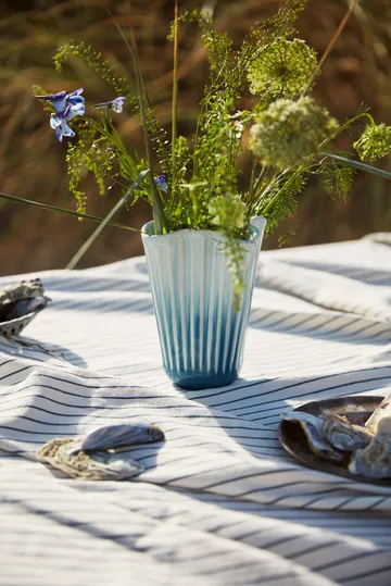 Hammershøi 花瓶 unfold - 蓝色, 20.5 cm - Kähler