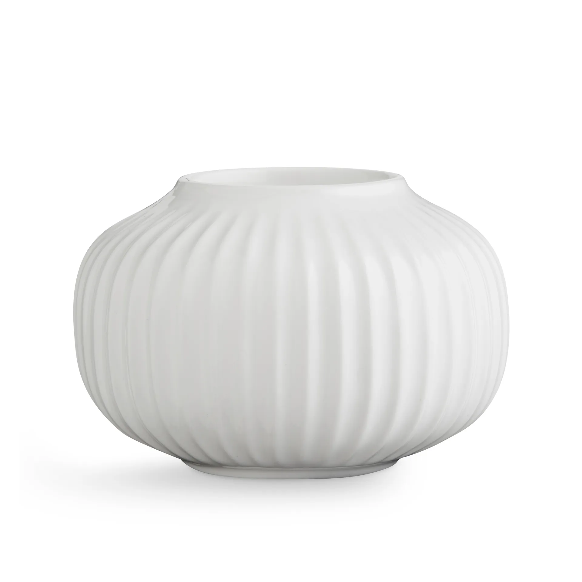 Hammershøi 烛台/茶灯台 中, 白色 Kähler