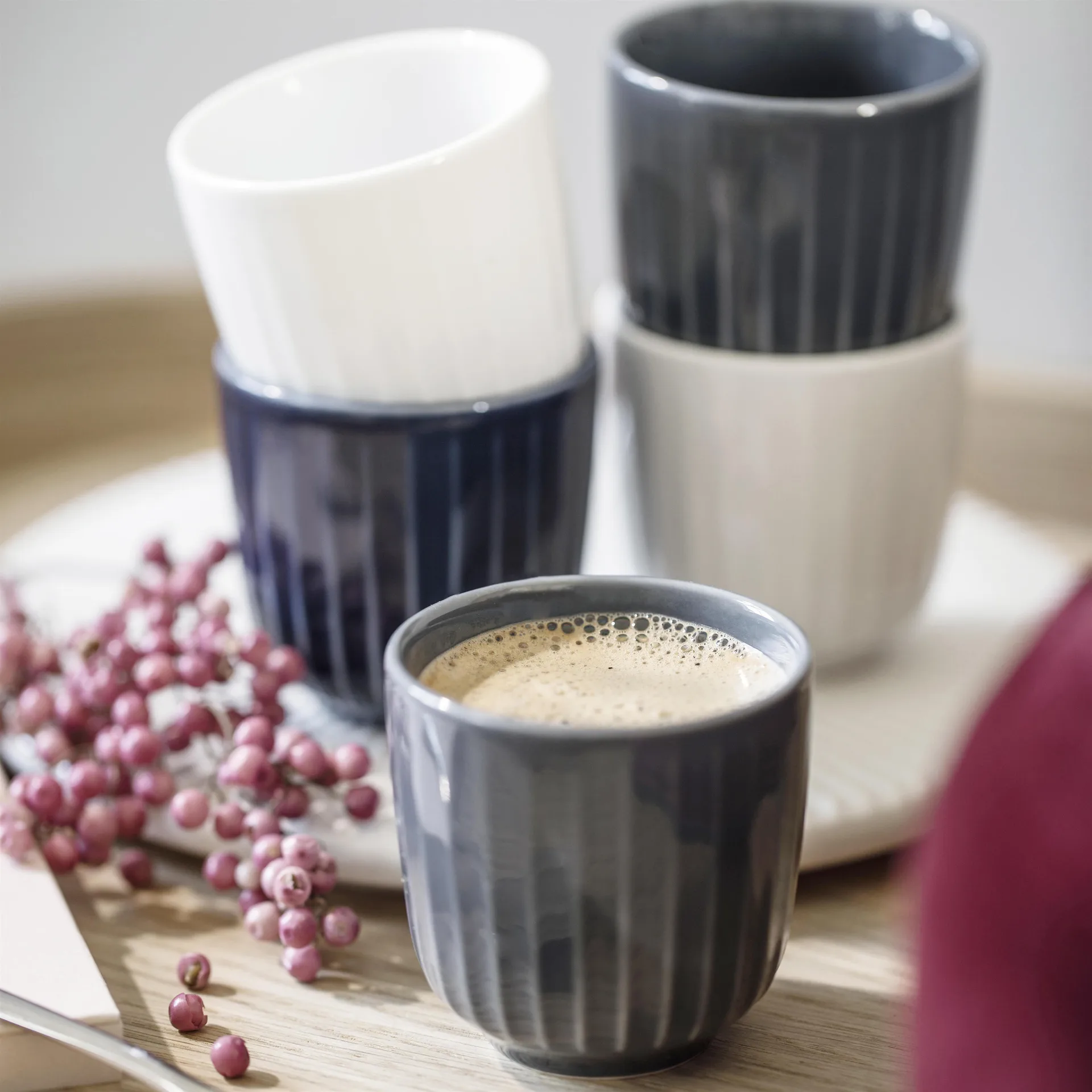Hammershøi意式浓缩咖啡杯, 靛蓝色_深蓝色 Kähler