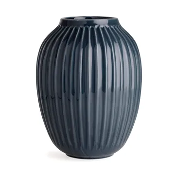 Kähler品牌Hammershøi系列大号陶瓷花瓶 - anthracite 灰色 - Kähler