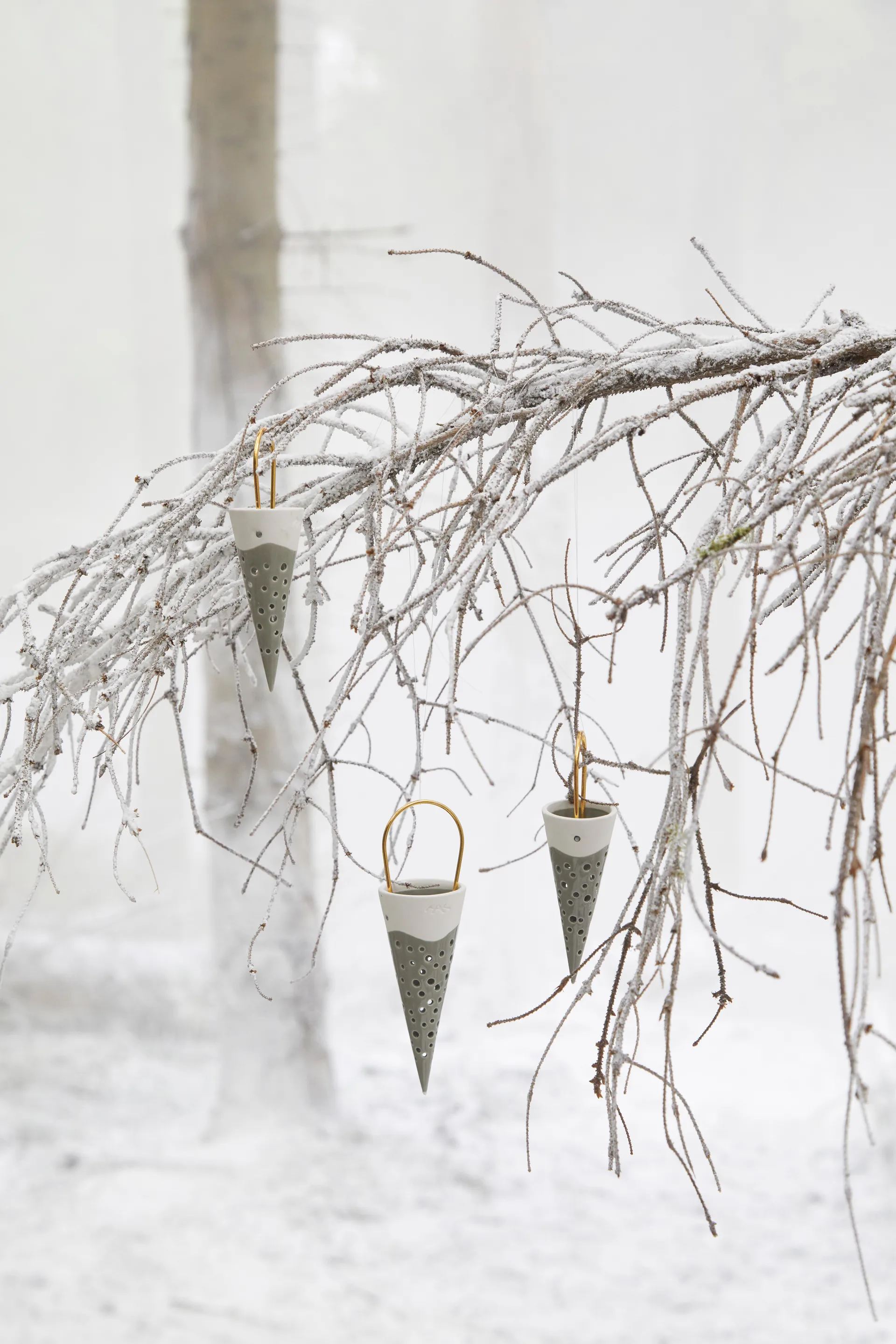 Nobili 圣诞装饰 18 cm, Green Kähler