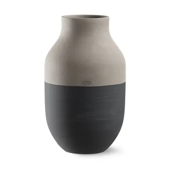 Omaggio Circulare 花瓶 H31cm - 无烟煤灰色 - Kähler