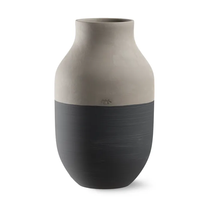 Omaggio Circulare 花瓶 H31cm - 无烟煤灰色 - Kähler
