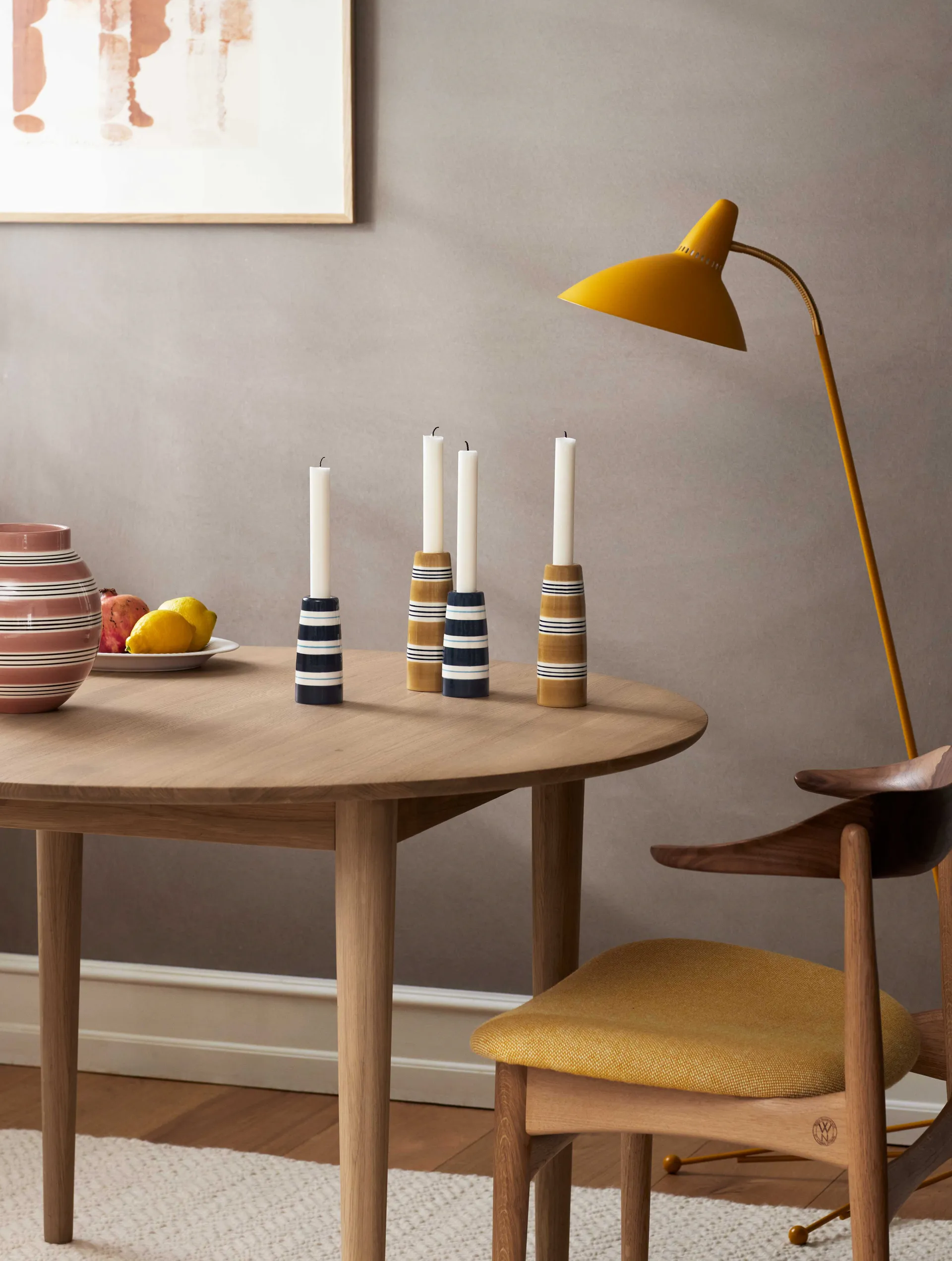 Omaggio Nuovo 烛台  12 cm, Dark 蓝色 Kähler